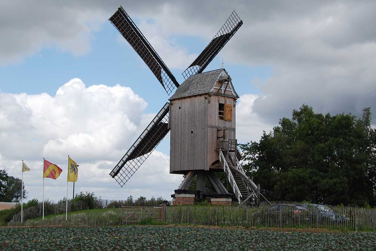 Archieffoto: Buysesmolen in Sint-Antelinks