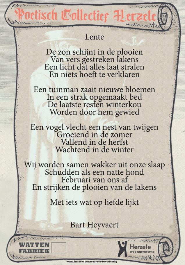 Het winnend gedicht.