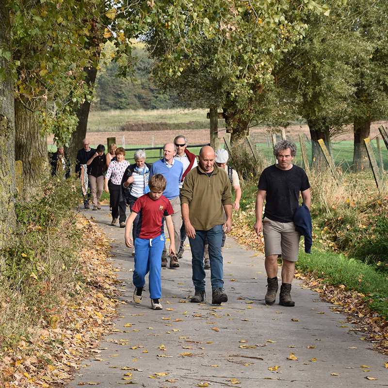 Archieffoto inwandeling Doornmanspad in oktober 2018 © Damien De Leeuw