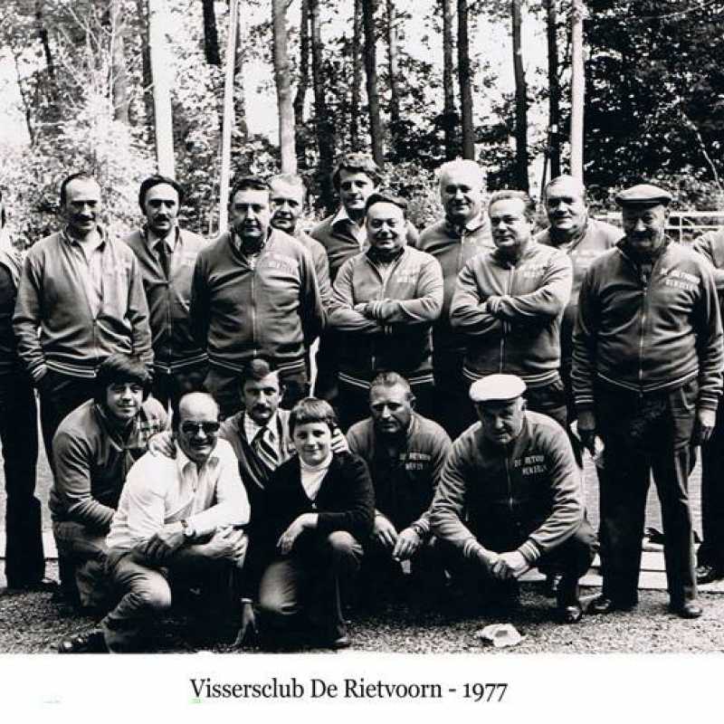 Vissersclub De Rietvoorn in 1979 © Herzele In Beeld