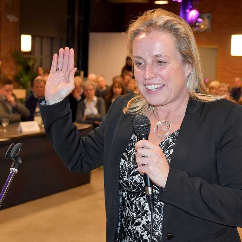 Schepen Hilde Van Impe ©Damien De Leeuw